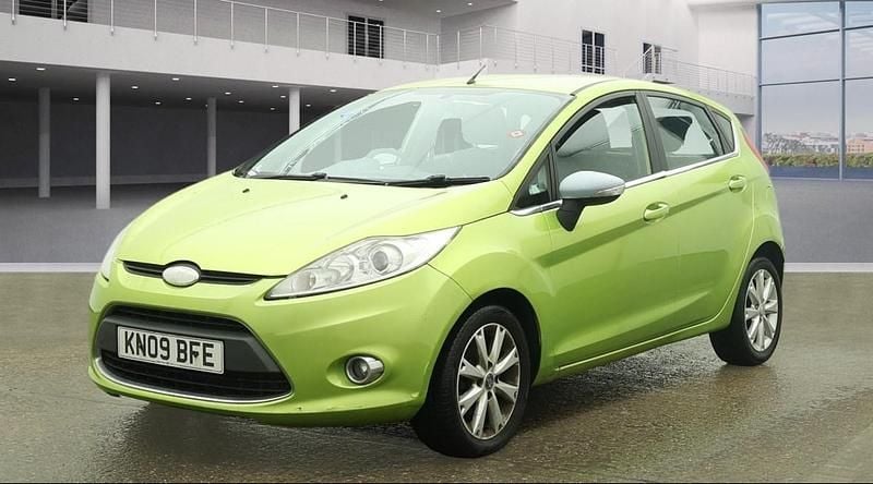 Used Ford Fiesta Zetec 96 HP (70 kW) 2009 Green Hatchback