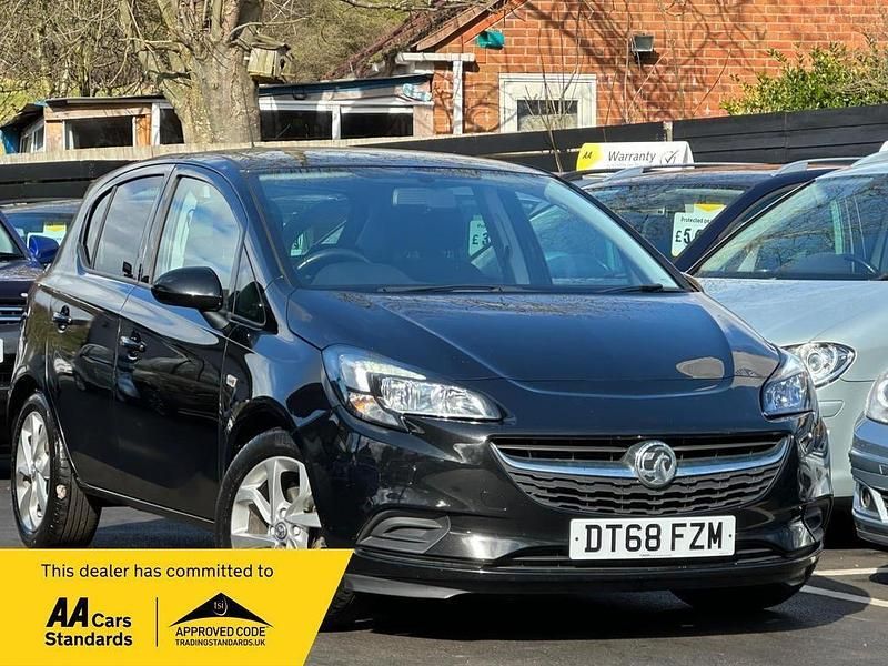 Black Used 2018 Vauxhall Corsa Sport Hatchback | £3,999 (Good price) - Image 1/4