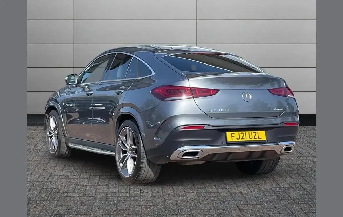 Used Mercedes GLE400 AMG Line Premium Plus 325 HP (239 kW) 2021 Grey Coupe
