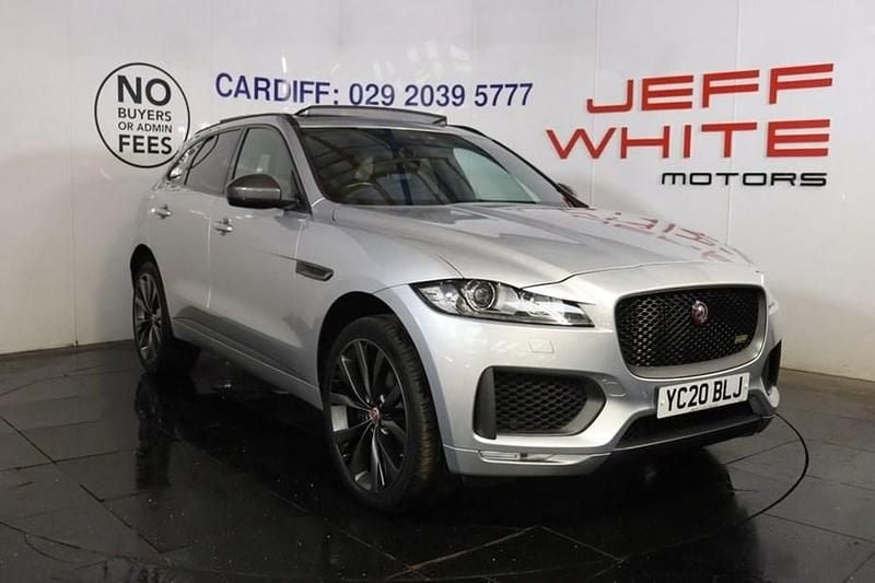 Silver Used 2020 Jaguar F-Pace SUV | £25,988 (Fair price) - Image 1/1