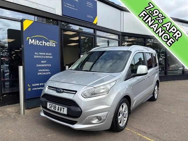 Silver Used 2018 Ford Tourneo Connect Titanium MPV | £11,995 (Fair price) - Image 1/4