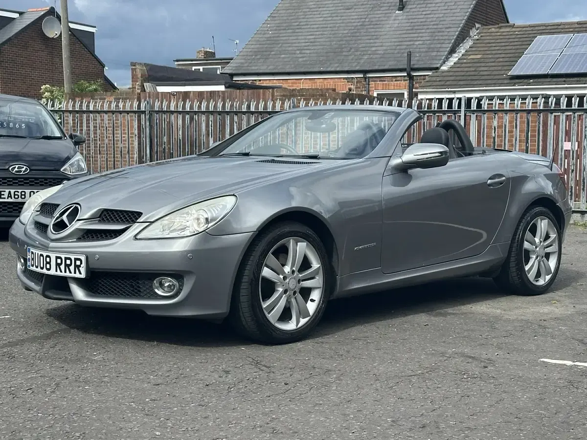 Used Mercedes SLK200 2008 Silver Cabriolet
