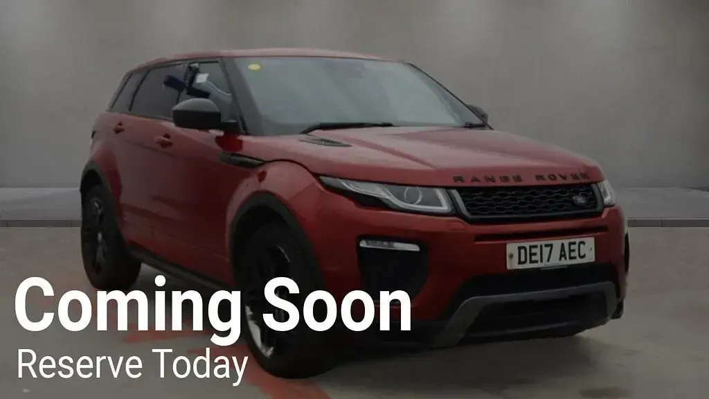 Used Land Rover Range Rover evoque HSE Dynamic 180 HP (132 kW) 2017 Red SUV
