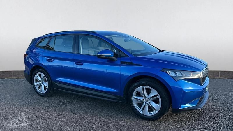 Blue Used 2022 Skoda Enyaq iV ecoSuite SUV | £16,177 (Fair price) - Image 1/3