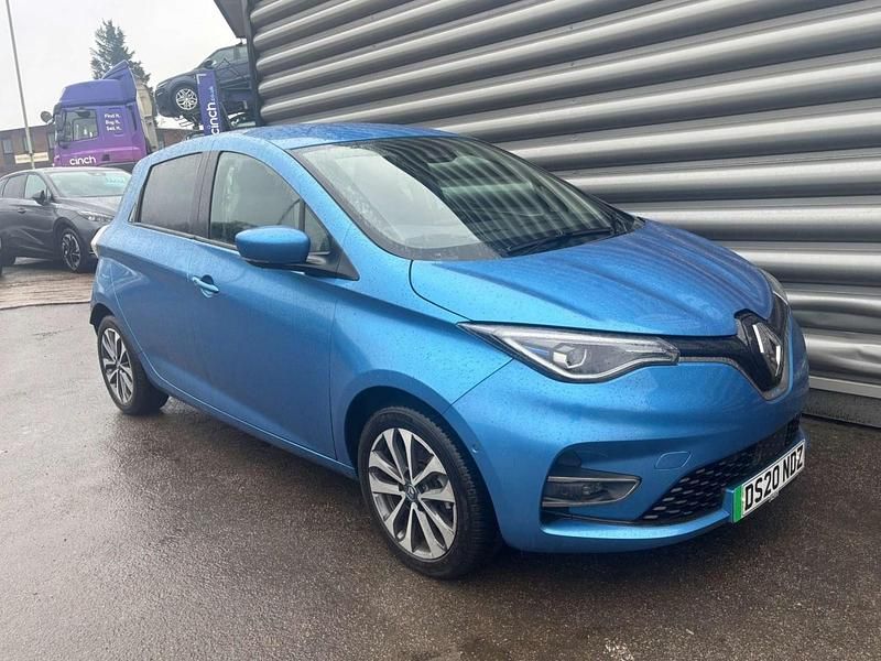 Used Renault Zoe GT-Line 100 kW (136 HP) 2020 Blue Hatchback
