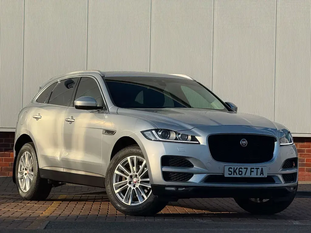 Used Jaguar F-Pace Portfolio 2017 Silver SUV