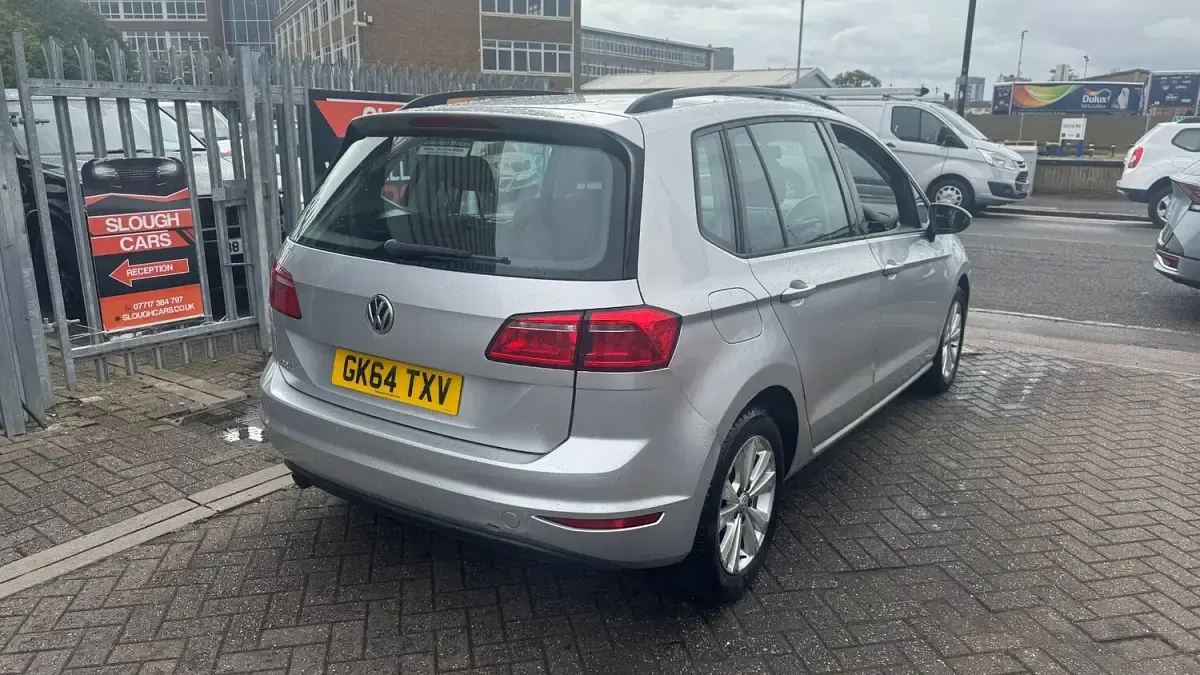 Used VW Golf Sportsvan S 110 HP (80 kW) 2014 Silver MPV