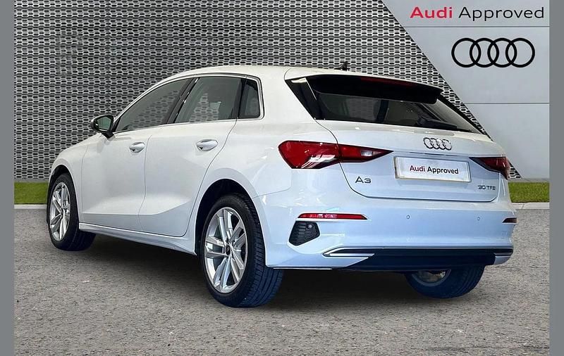 Used Audi A3 Sport 108 HP (79 kW) 2023 White Sedan