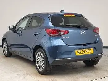 Used Mazda 2 Inclusive 90 HP (66 kW) 2021 Blue Hatchback