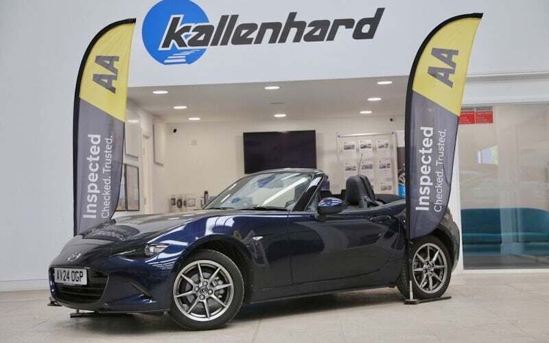 Blue Used 2024 Mazda MX5 Exclusive-Line Cabriolet | £22,500 (Fair price) - Image 1/4