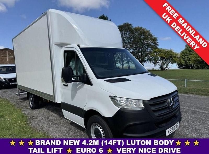 White Used 2021 Mercedes Sprinter Van | £24,970 (Expensive) - Image 1/4