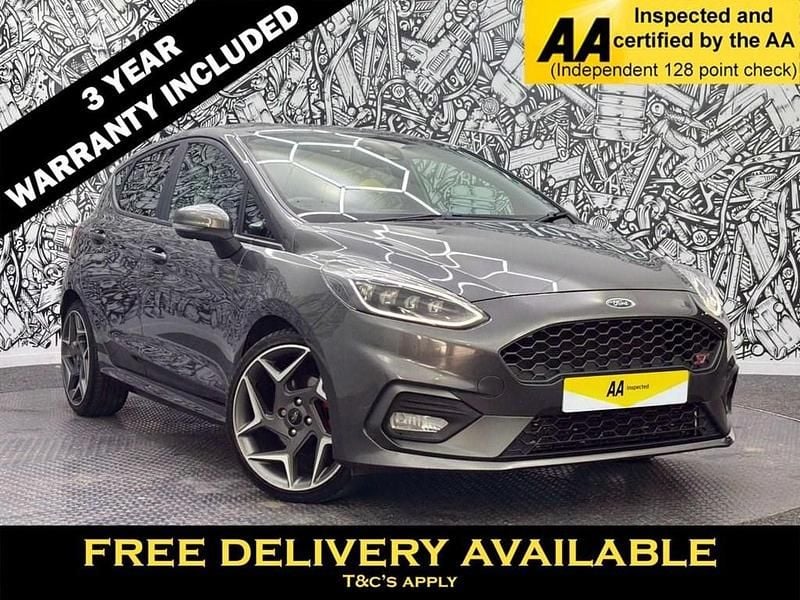Grey Used 2018 Ford Fiesta ST Hatchback | £16,495 (A bit pricey) - Image 1/2