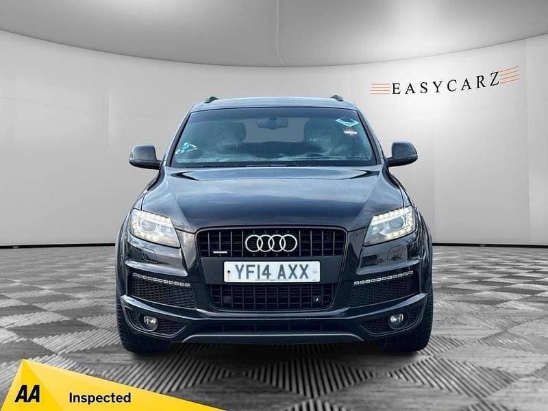Black Used 2014 Audi Q7 S-line plus SUV | £11,595 (Fair price) - Image 1/3