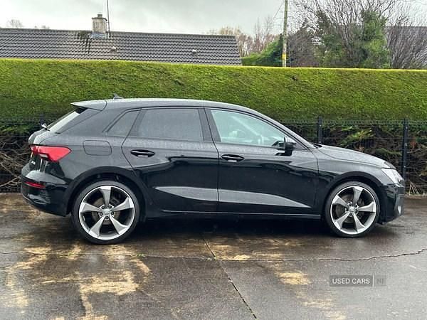 Used Audi A3 116 HP (85 kW) 2022 Black Hatchback