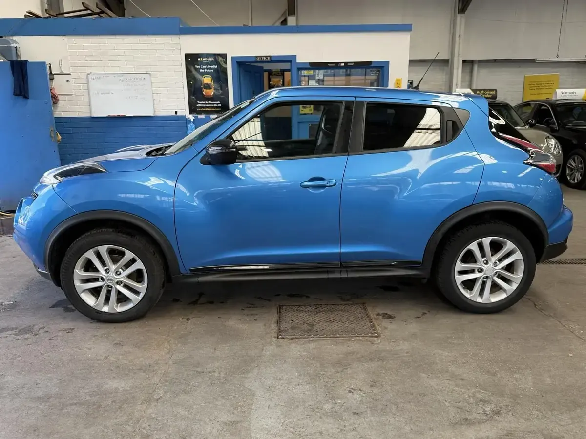 Used Nissan Juke S 115 HP (84 kW) 2018 Blue SUV