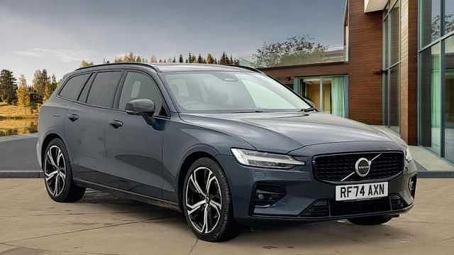 Denim blue Used 2025 Volvo V60 Ultra Estate | £32,790 (Super price) - Image 1/4