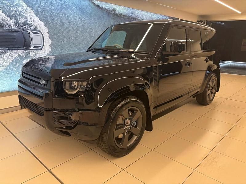 Santorini black Used 2025 Land Rover Defender HSE Dynamic | £73,950 (Super price) - Image 1/4