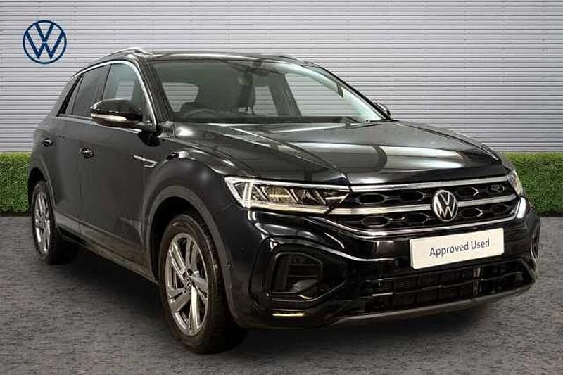 Used VW T-Roc R-line 150 HP (110 kW) 2023 Black SUV
