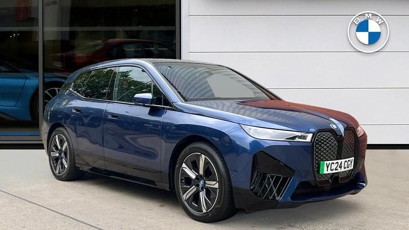 Blue Used 2024 BMW iX M Sport SUV | £55,800 (Fair price) - Image 1/4