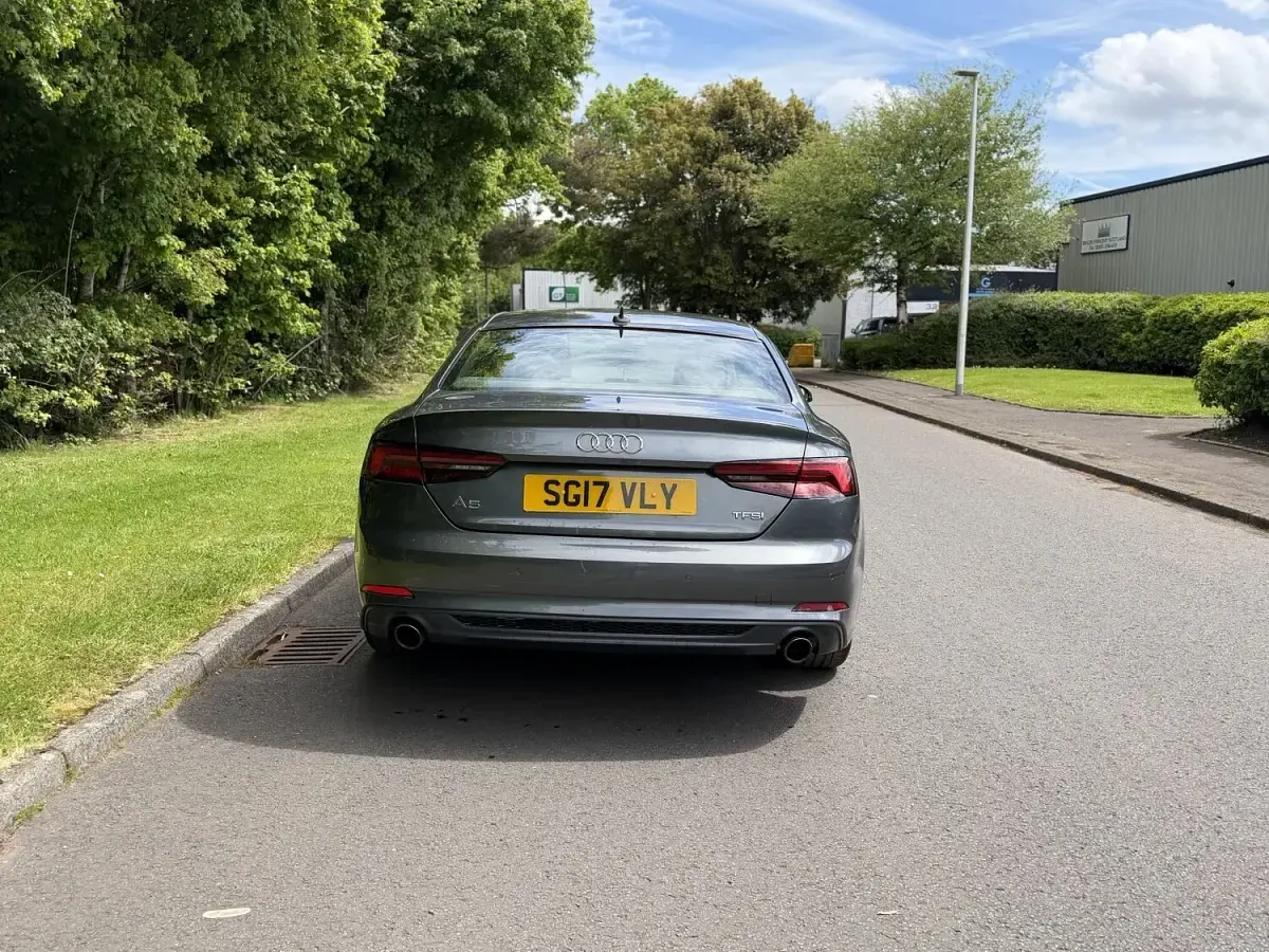 Used Audi A5 S-Line 190 HP (139 kW) 2017 Grey Coupe