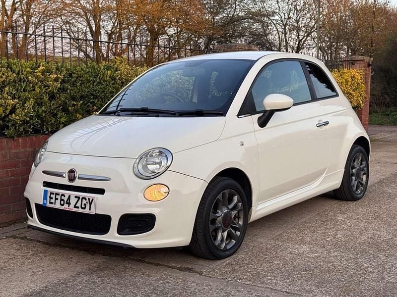 Used Fiat 500S S 2015 White Hatchback