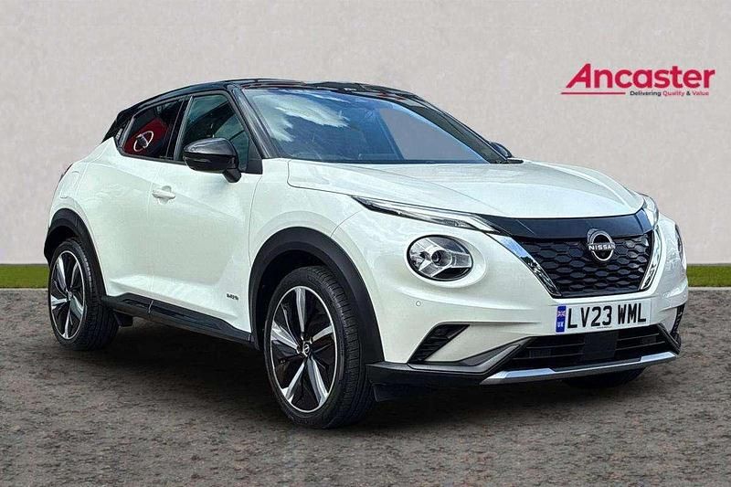 White Used 2023 Nissan Juke Tekna+ SUV | £19,975 (Fair price) - Image 1/4