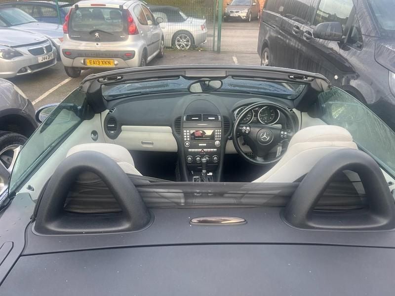 Used Mercedes SLK200 2005 Blue Cabriolet