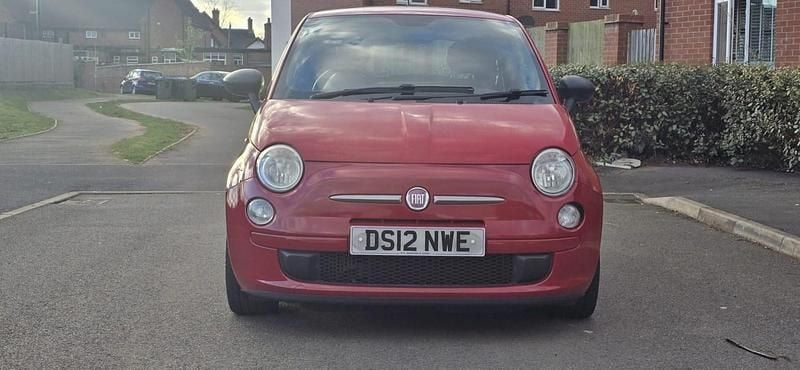 Used Fiat 500 85 HP (62 kW) 2012 Red Hatchback