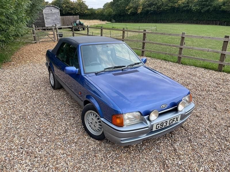 Used Ford Escort 1990 Blue