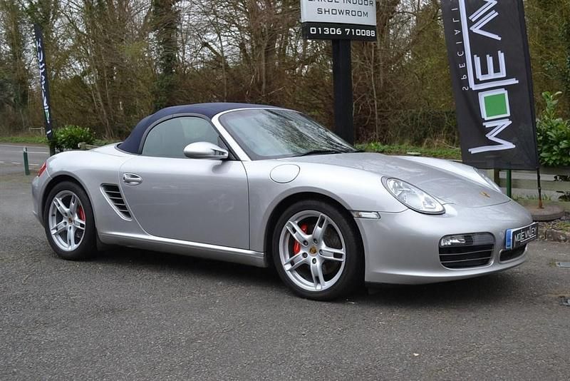 Usado Porsche Boxster 280 HP (205 kW) 2005 Prateado Cabrios
