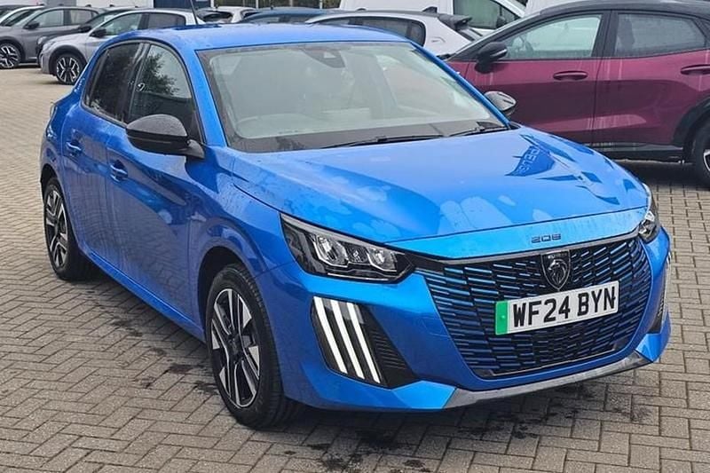 Blue Used 2024 Peugeot e-208 Style Hatchback | £14,995 (Fair price) - Image 1/1