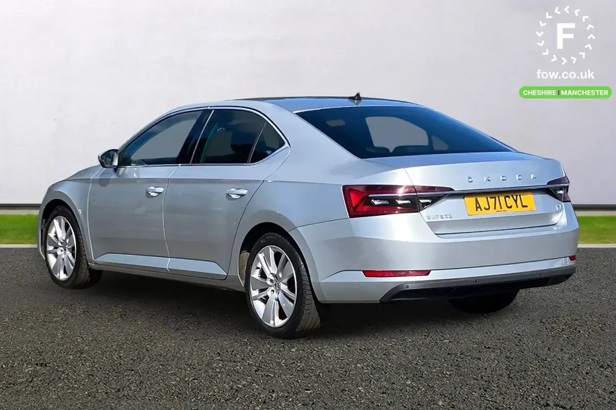 Used Skoda Superb SE L 2021 Silver Hatchback