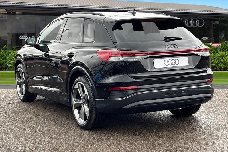 New Audi Q4 e-tron Black Edition 150 kW (204 HP) 2026 Black SUV
