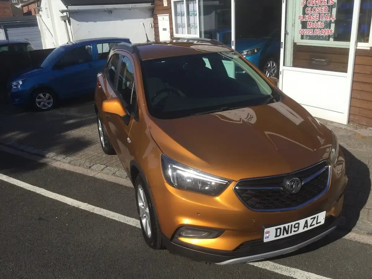 Used Vauxhall Mokka X Design Edition 136 HP (100 kW) 2019 Orange SUV