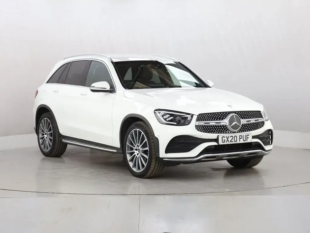 Used Mercedes GLC300 AMG Line Premium 245 HP (180 kW) 2020 White SUV