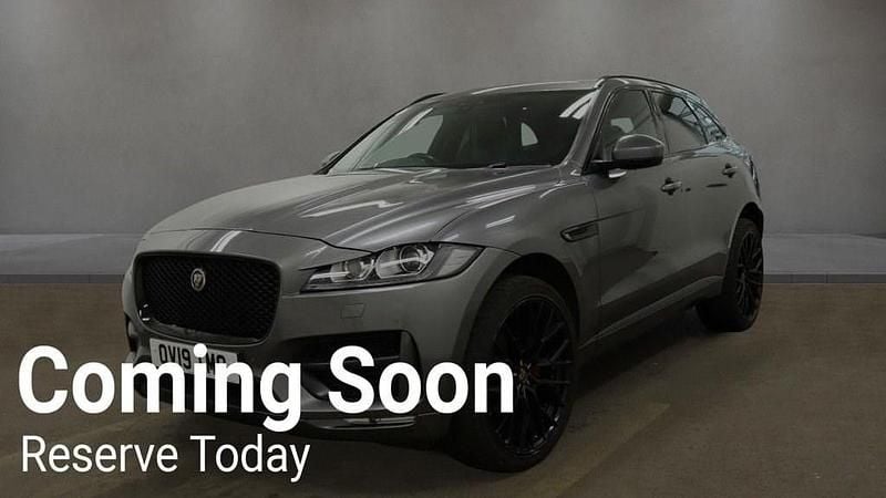 Grey Used 2019 Jaguar F-Pace R-Sport SUV | £16,990 (Fair price) - Image 1/4