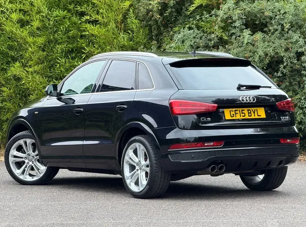 Used Audi Q3 S-line plus 180 HP (132 kW) 2015 Black SUV