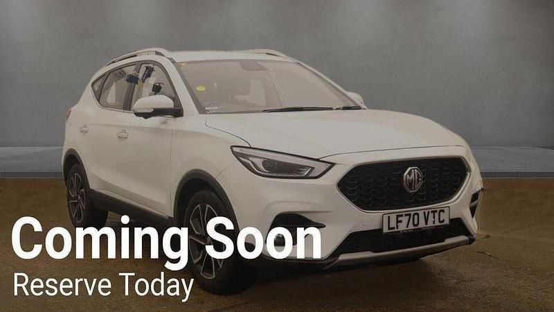 White Used 2021 MG ZS Exclusive Sedan | £13,990 (Good price) - Image 1/3