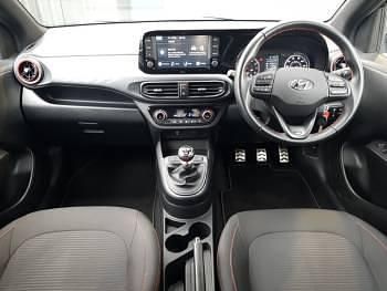 Used Hyundai i10 N Line 100 HP (73 kW) 2021 Pearl  phantom black Hatchback