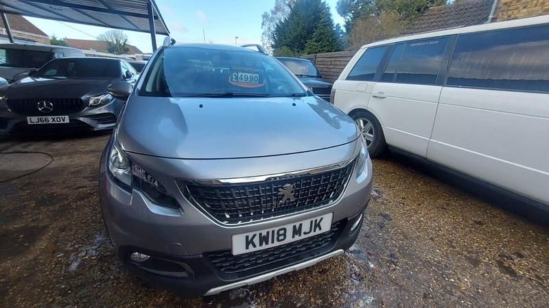Grey Used 2018 Peugeot 2008 Allure SUV | £4,990 (Super price) - Image 1/4