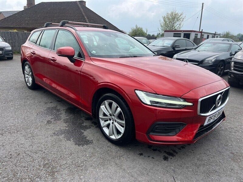 Red Used 2019 Volvo V60 Momentum Estate | £14,995 (Good price) - Image 1/4