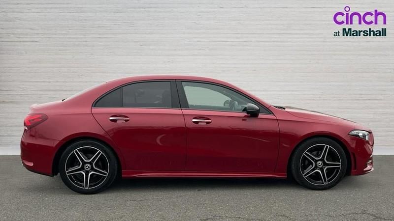 Used Mercedes A200 AMG Line Premium 163 HP (119 kW) 2023 Red Sedan