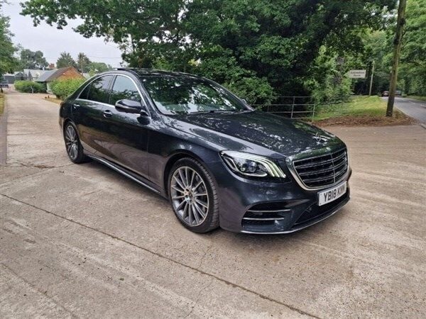 Black Used 2018 Mercedes S350 AMG Line Premium Sedan | £29,950 (Fair price) - Image 1/1