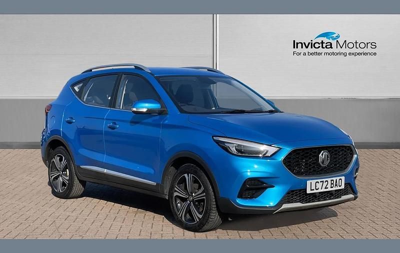 Used MG ZS Excite 111 HP (81 kW) 2022 Blue SUV
