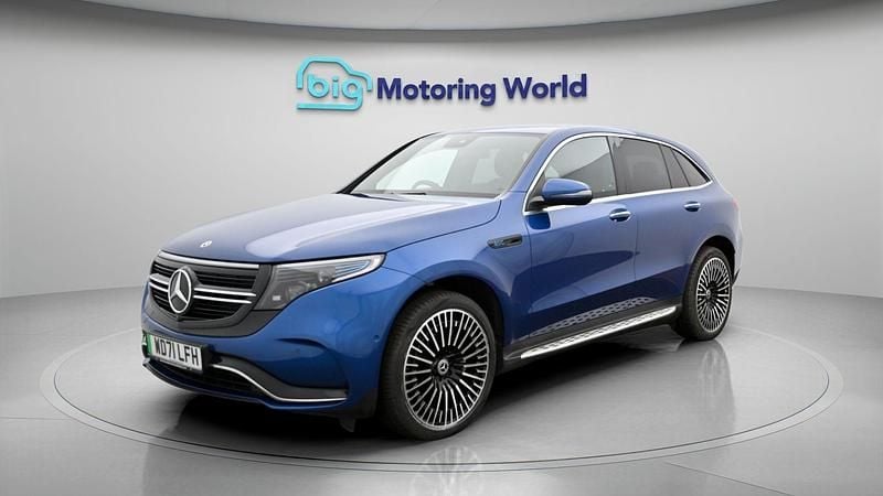 Used Mercedes EQC400 AMG line 300 kW (408 HP) 2022 Blue SUV