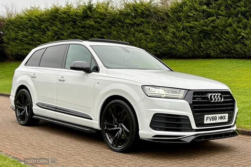 Used Audi Q7 S-Line 231 HP (169 kW) 2018 White SUV