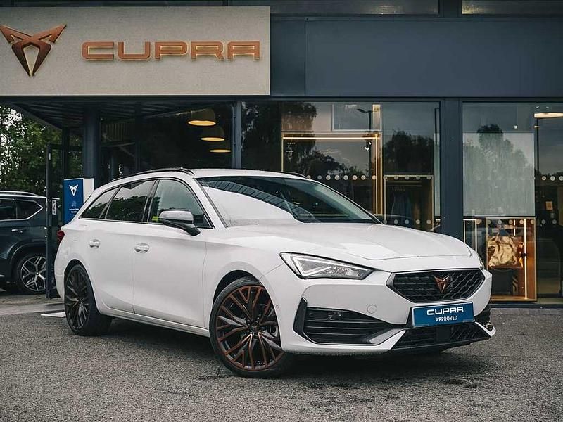 White Used 2023 Cupra Leon Estate | £19,285 (Fair price) - Image 1/4