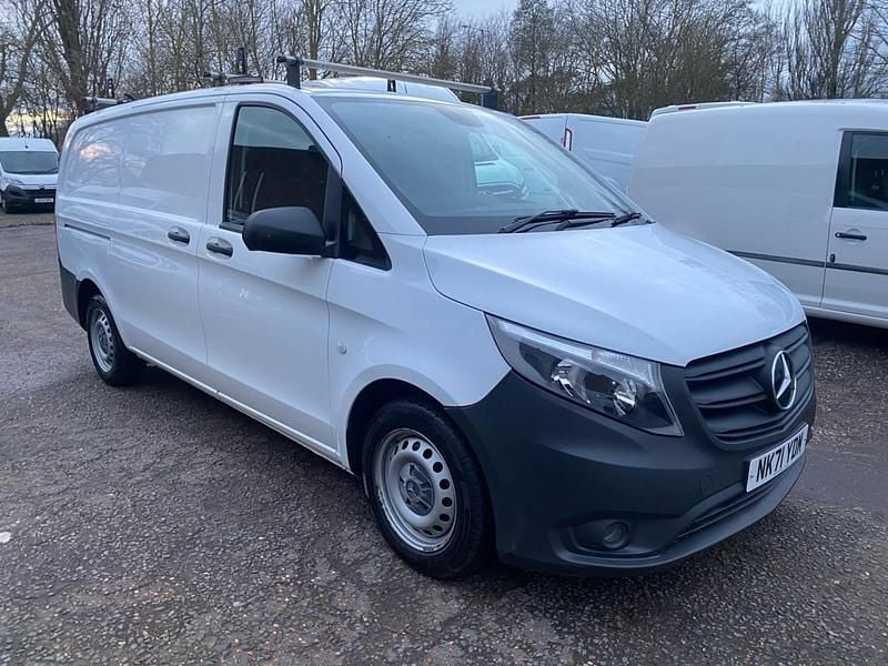 White Used 2021 Mercedes Vito Progressive Van | £8,995 (Super price) - Image 1/4