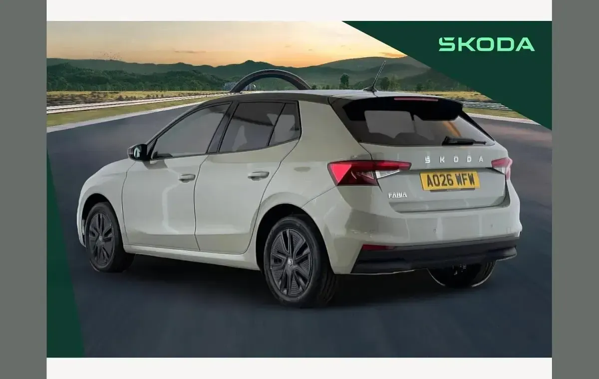 Nowe Skoda Fabia Design Edition 116 KM (85 kW) 2026 Zielony Hatchback
