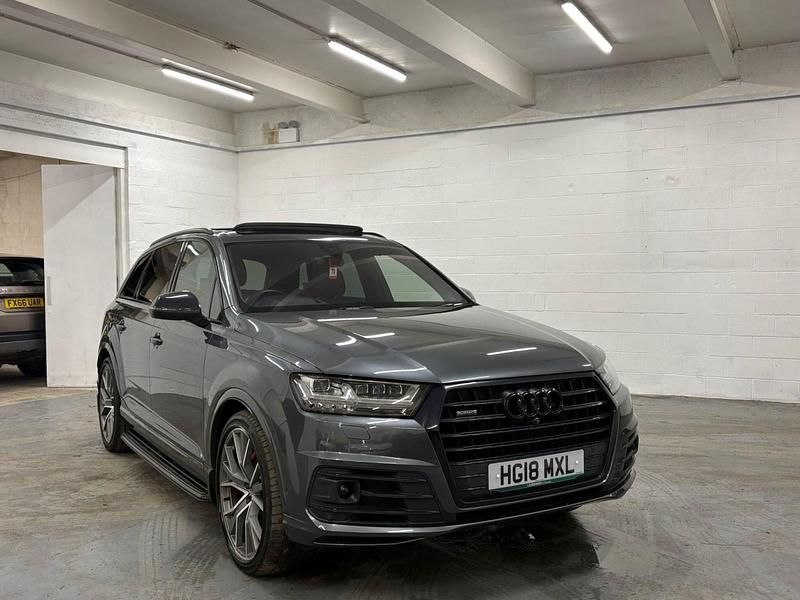 Grey Used 2018 Audi Q7 Advanced SUV | £36,975 (Expensive) - Image 1/4